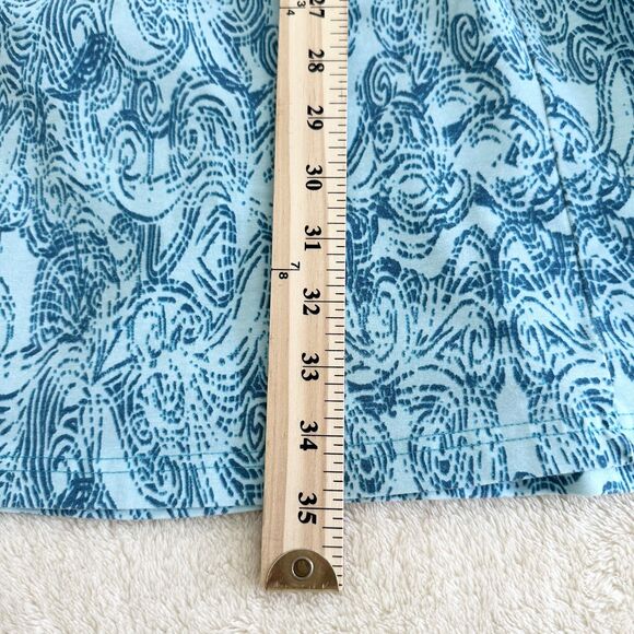 Royal Robbins Tank Dress Size Small Blue Pattern Shift Sleeveless - Picture 7 of 7